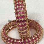 Real Look 1 Gram Gold Bangles Gallery - Jewellery Desig