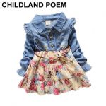 2020 Wholesale Autumn Baby Girl Dress Floral Christening Long .