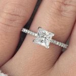 2 Carat Princess Cut Diamond Ring Color - Your Diamond Teach