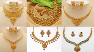 50 Grams Gold Necklace Designs