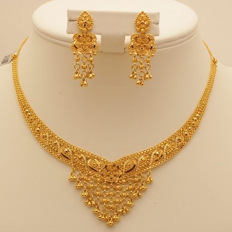 50 Grams Gold Necklace Designs - Latest Collection for Wedding .