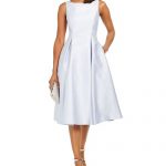 Adrianna Papell Boat-Neck A-Line Dress & Reviews - Dresses - Women .