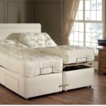 Padded Headboard and Enclosure for Adjustable Bed (latched .