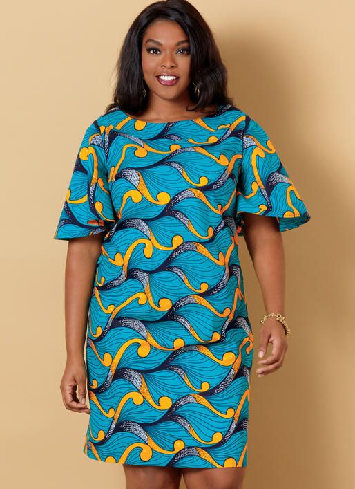 B6656 (With images) | African dress patterns, African fashion .
