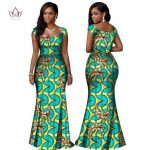 BRW 2017 African Print Two Piece Set Dashiki African Clothes for .