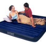Intex 68757 Double Design Air Bed Inflatable Air Mattress With .