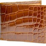 Classic - Handmade Cognac Alligator Wallet at Amazon Men's .