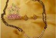 Real Look American Diamond Mangalsutra (With images) | Black .