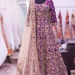 Purple Bollywood Anarkali Churidar Suits Designs – Indian Dress