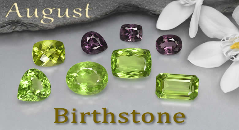 August Birthstone: What are the three birthstones for Augus