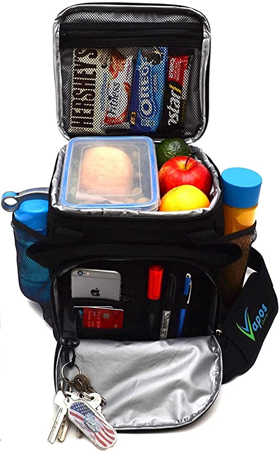Amazon.com: Roomy Insulated Lunch Bag for Men and Women with Space .