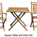 Bamboo Table and Chair Sets | Bamboo Products | Palapa Structur