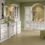 Alpine White Bathroom Cabinets - Homecrest Cabinet