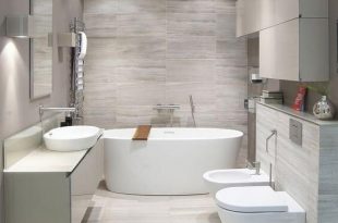 Beautiful Modern Bathroom Designs With Soft and Neutral Color .