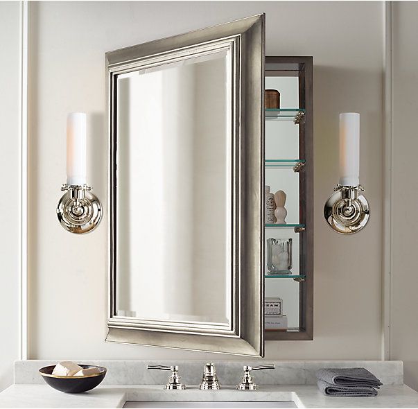 English Medicine Cabinet (With images) | Bathroom mirror design .