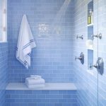 OUR FAVORITE COLORFUL BATHROOMS (With images) | Blue bathroom tile .