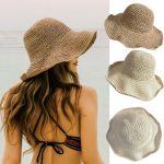 SUNSIOM - SUNSIOM Ladies Summer Sun Hats Women Panama Straw Beach .
