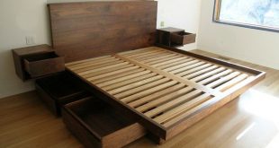 Contemporary modern bed designs with storage (22) | Bed frame with .
