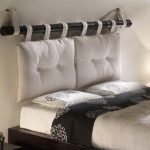 Removable DIY Bed Headboard Ideas Bringing Warmth and Softness .