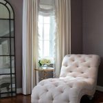 Bedroom Reading Corner French Chaise Lounge - Transitional .