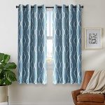 Amazon.com: Blue Moroccan Tile Curtains 72 inches Long for Living .