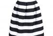 Black and White Skirt: Amazon.c
