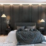 Top 50 Best Black Bedroom Design Ideas - Dark Interior Wal