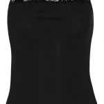 Hanro Mots Lace Trimmed Mercerized Cotton Camisole Black, $60 .
