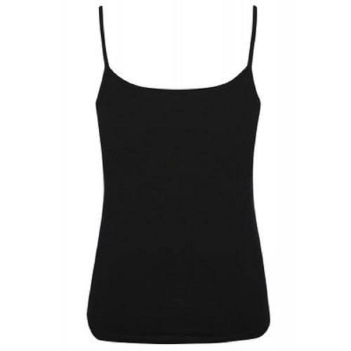 Ladies Black Cotton Camisole, Size: S-XL, Rs 39 /piece Chhavi .
