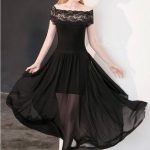 15 Latest and Attractive Black Frocks for Women in Fashion .