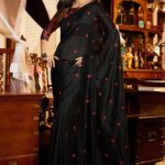 Black Saree - Designer Indian Black Sarees Collection Online USA,