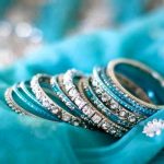 Indian Glass Sky Blue Bangles | Fashion bracelets, Glass bangles .