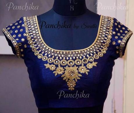 Top 10 Silk Saree Blouse Designs For This Diwali - Paperbl