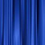 Blue Curtain Swaying Background Stock Footage Video (100% Royalty .