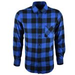 Blue Flannel Shirts For All Seasons!! All Sizes- For the Hipster .
