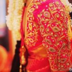 red bridal blouse for silk saree (With images) | Silk saree blouse .