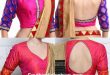 Latest Brocade Blouse Designs for Silk Sarees (With images .