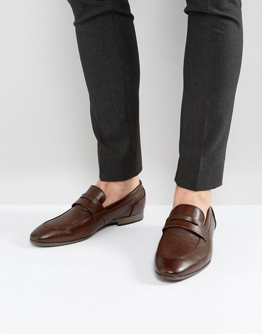 New Look Loafer In Dark Brown | AS