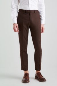 shirt for brown trousers