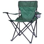 PLAYBERG Portable Folding Outdoor Camping Chair with Can Holder .
