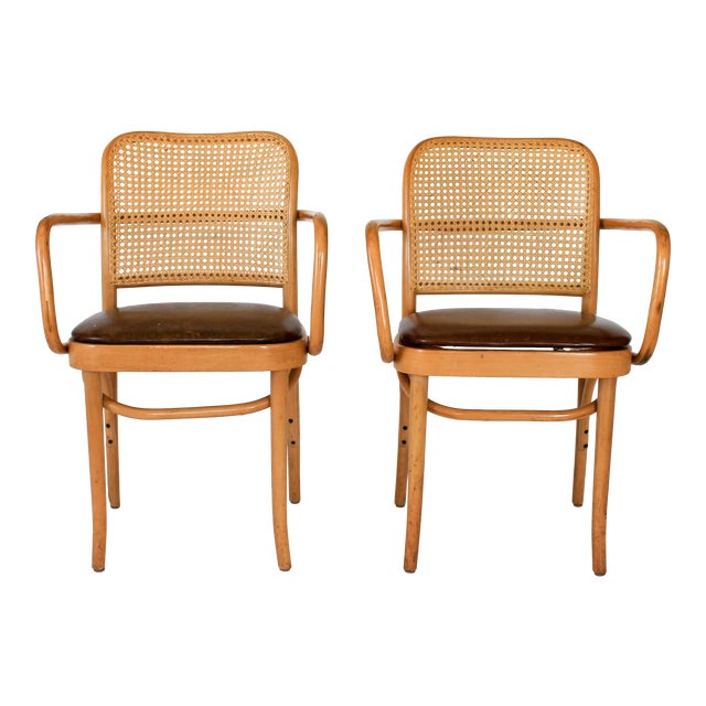 Bentwood and Cane Chairs - a Pair | Chairi