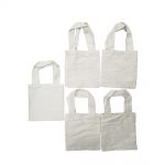 Back to Basics™ Canvas Tote Bag, Mini, 5 pa