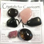 Capricorn Birthstones Crystal Set | Capricorn, Birthston