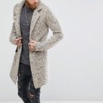 Asos Longline Heavyweight Knitted Duster In Oatmeal Cardigan For .