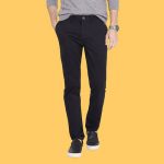 Men's Cotton/Linen Black Casual Trousers, Size: S-XL, Rs 400 .