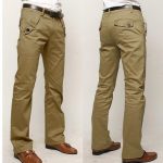 Hot Men's trousers Man's straight canister leisure trousers casual .