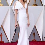 Laura Dern White Long Celebrity Dresses for The Oscars .