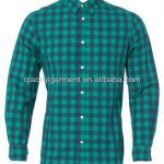 Men's Cotton Slim Fit Green Check Shirt - Buy Slim Fit Casual .