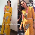 Chiffon Saree Blouse Designs (With images) | Long sleeve saree .
