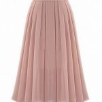 Shop Pink High Waist Overlay Chiffon Skirt from choies.com .Free .